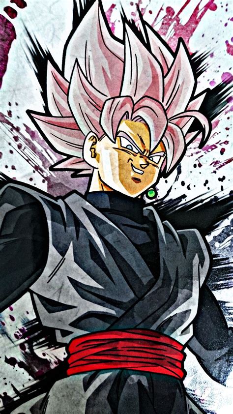 dibujos de black goku